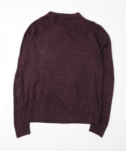 Cedar Wood State Womens Red   Pullover Jumper Size L