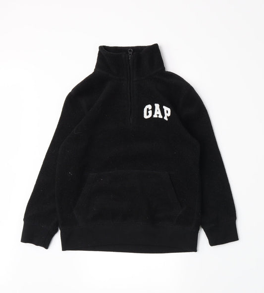 Gap Boys Black  Fleece Jacket  Size S