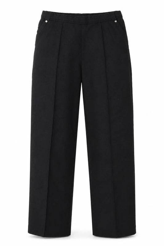 Marks and Spencer Womens Black   Trousers  Size 10 L26 in