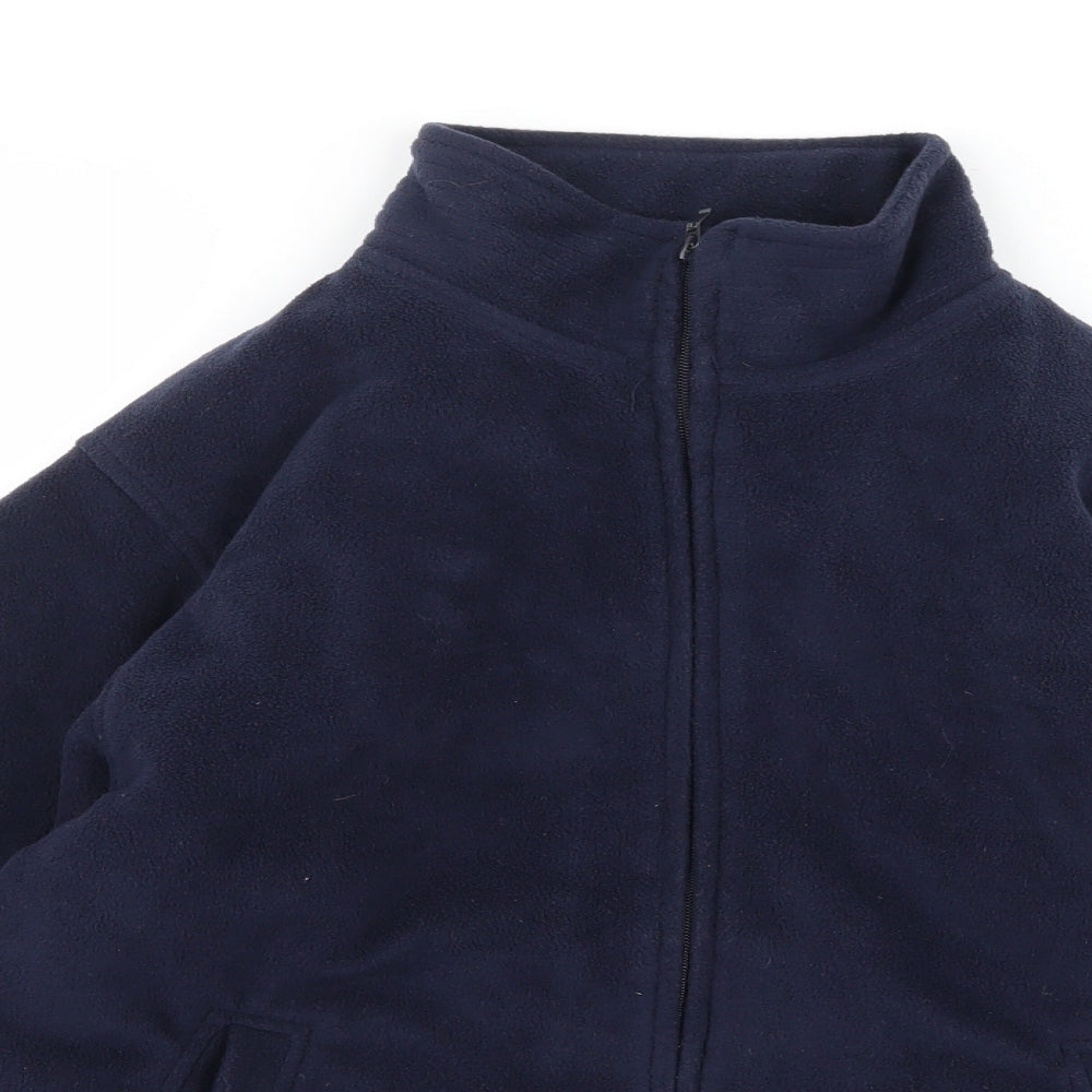 EWM Womens Blue  Fleece Jacket  Size 10