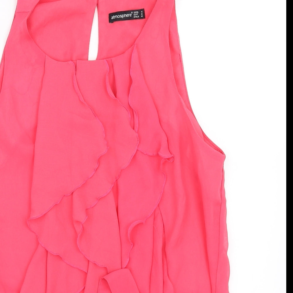 Atmosphere Womens Pink   Basic Blouse Size 14