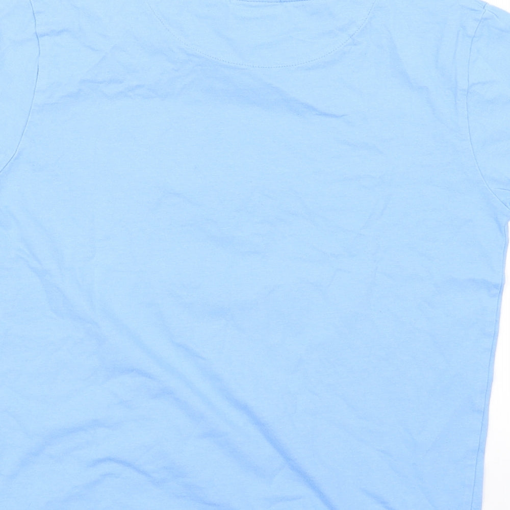 Jim Thompson Boys Blue   Basic T-Shirt Size M
