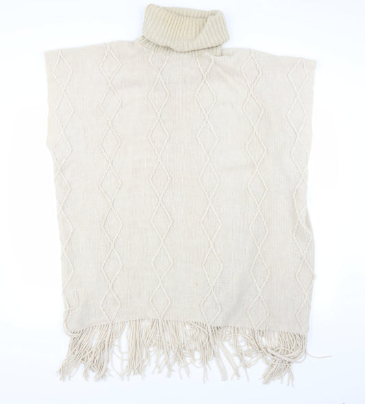 Time and Tru Womens Beige   Tunic Jumper One Size