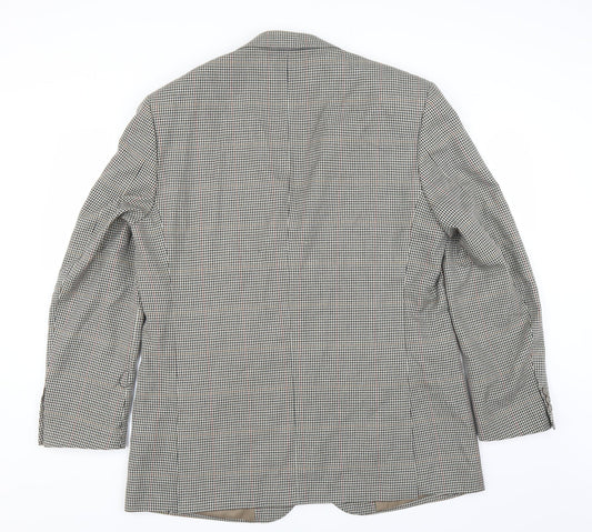 Carabou Mens Brown   Jacket Suit Jacket Size 42