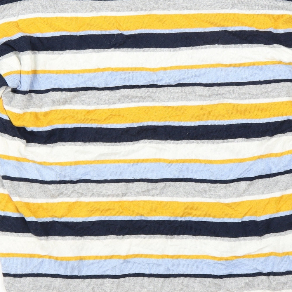 Le Bon Marché Womens Blue Striped  Pullover Jumper Size 12