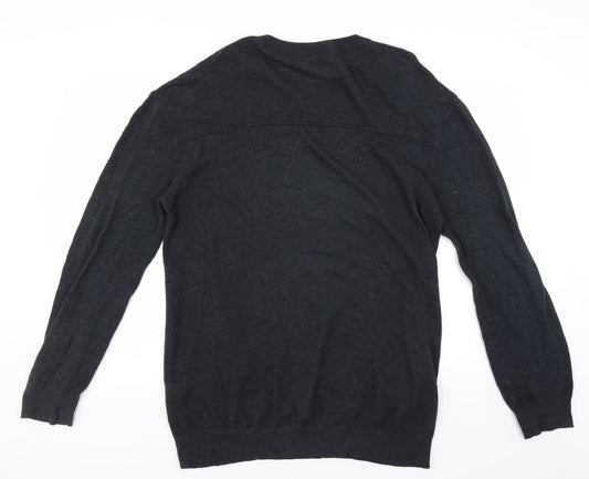 every day counts Mens Blue   Pullover Jumper Size M