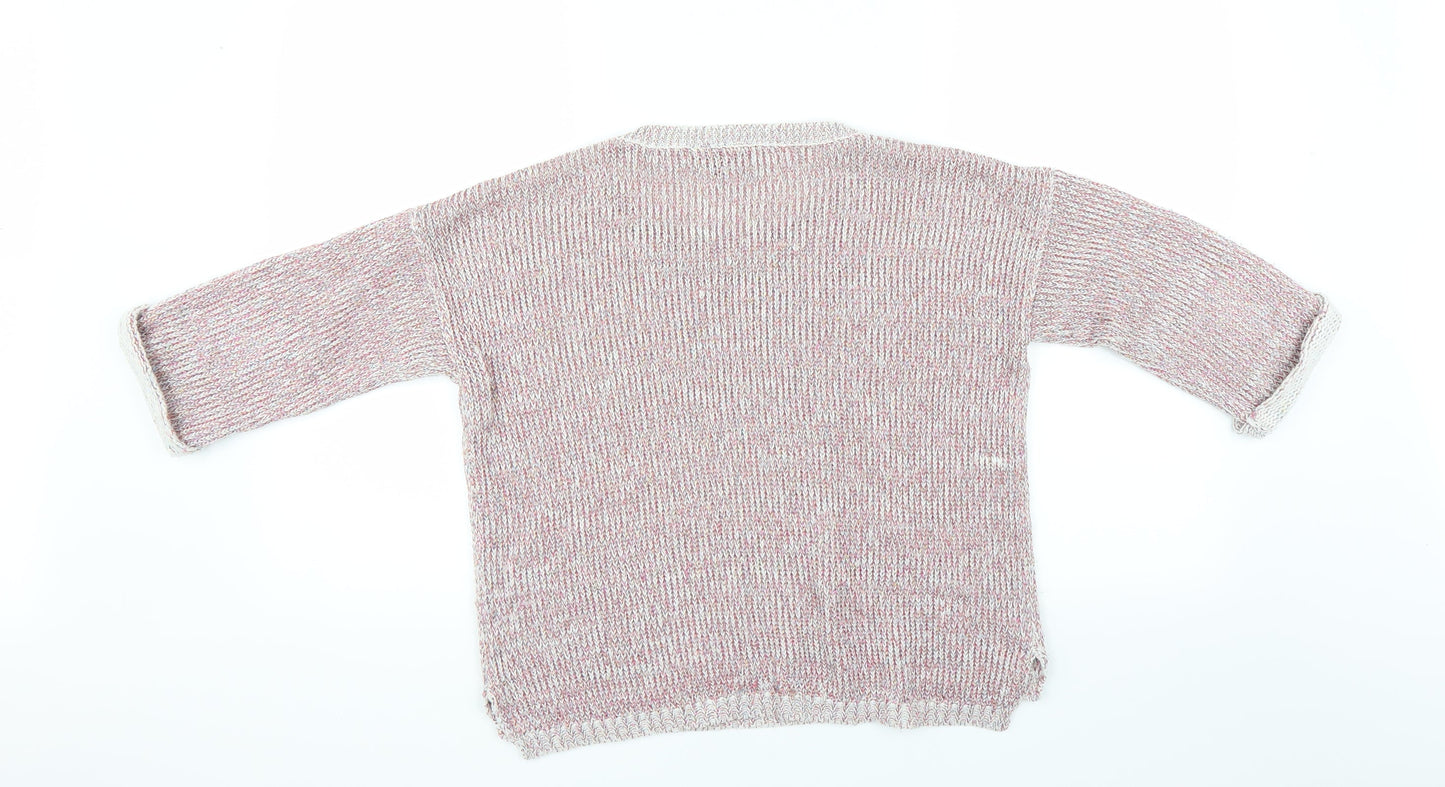 Warehouse Womens Pink   Pullover Jumper Size 10