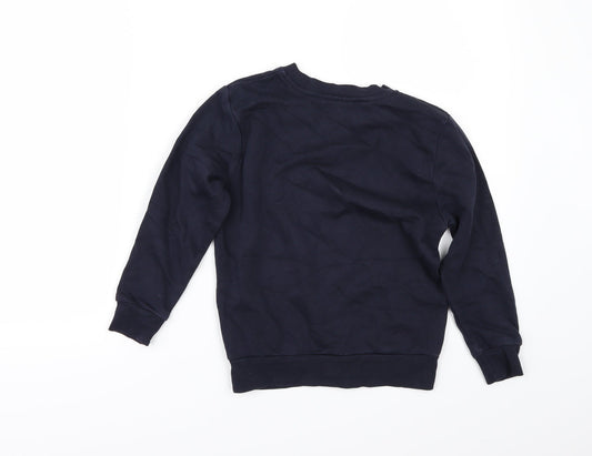 George Boys Blue   Pullover Sweatshirt Size 5-6 Years
