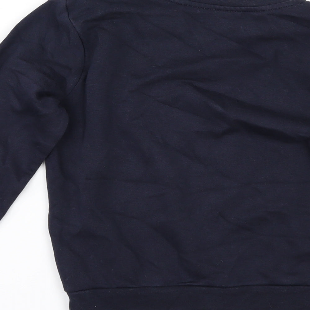 George Boys Blue   Pullover Sweatshirt Size 5-6 Years