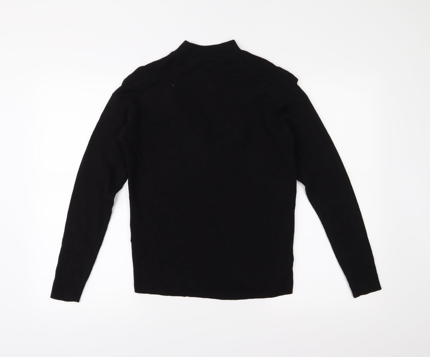 New Look Womens Black  Knit Pullover Jumper Size S
