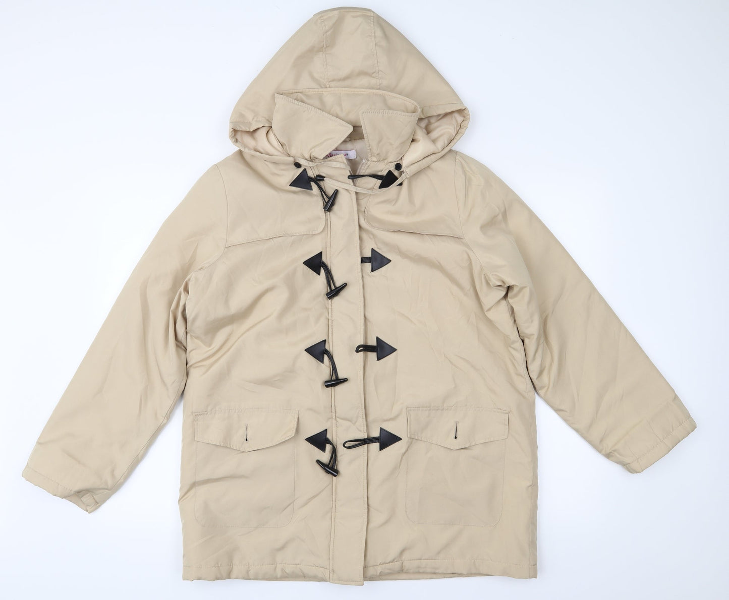 Marisota Womens Beige   Anorak Coat Size 14