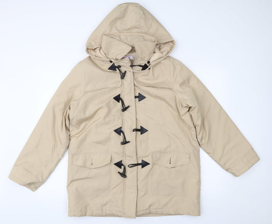 Marisota Womens Beige   Anorak Coat Size 14