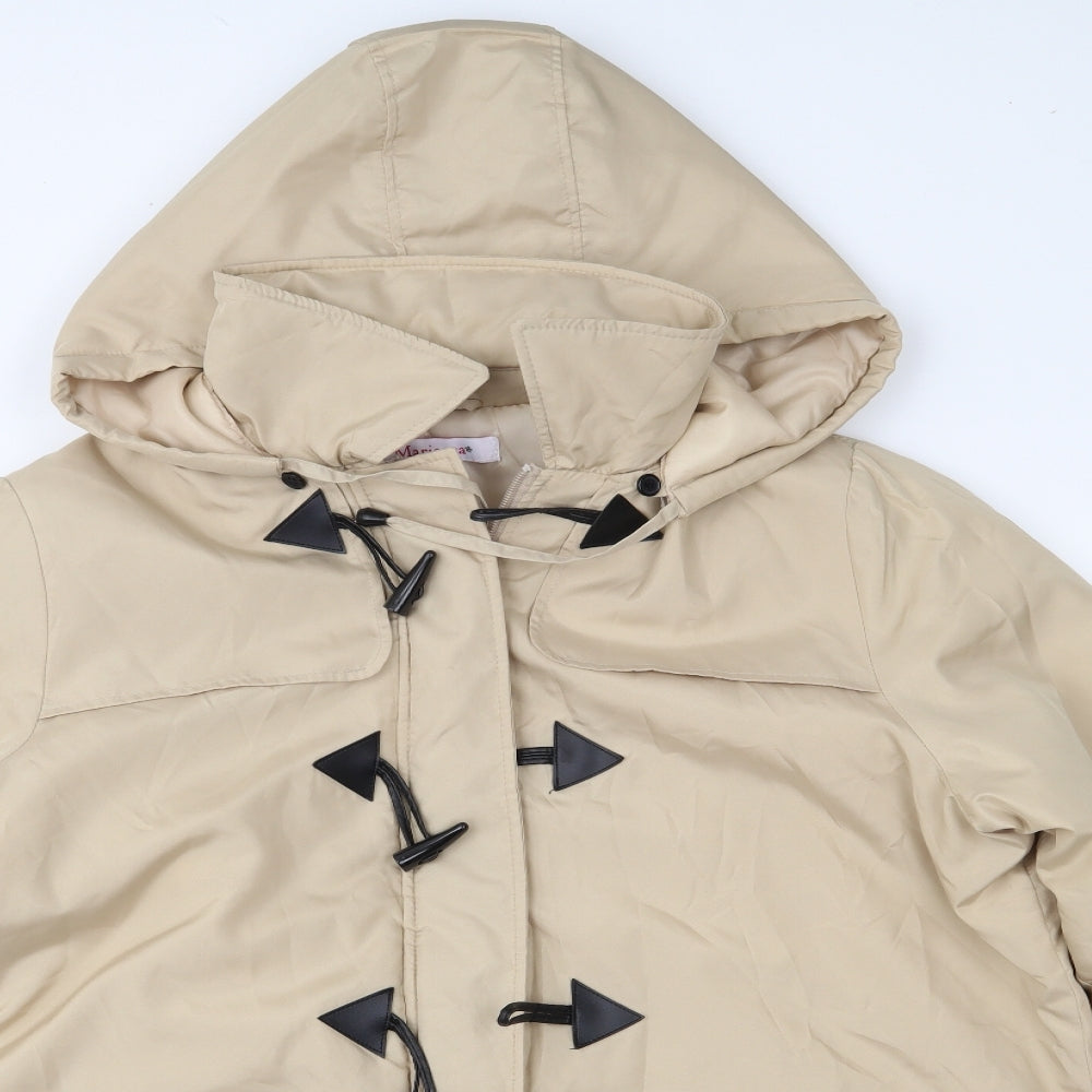 Marisota Womens Beige   Anorak Coat Size 14