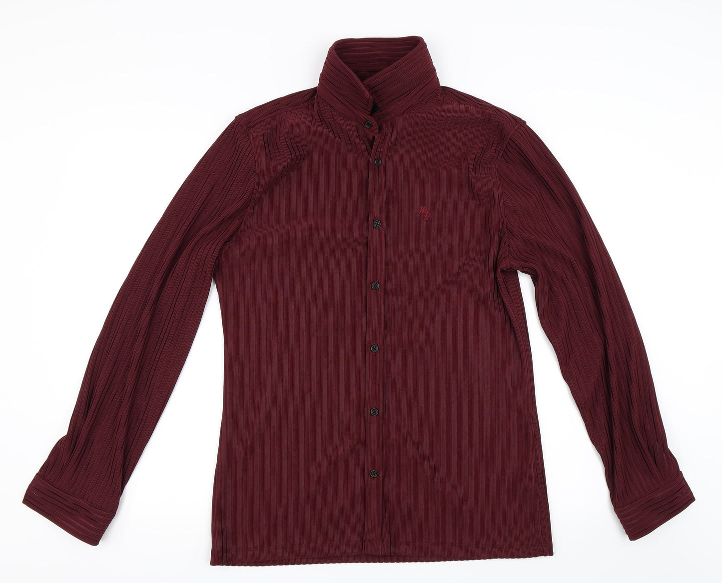 River Island Mens Purple    Button-Up Size M