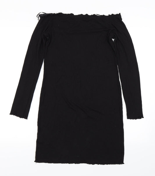 H&M Womens Black   Bodycon  Size M