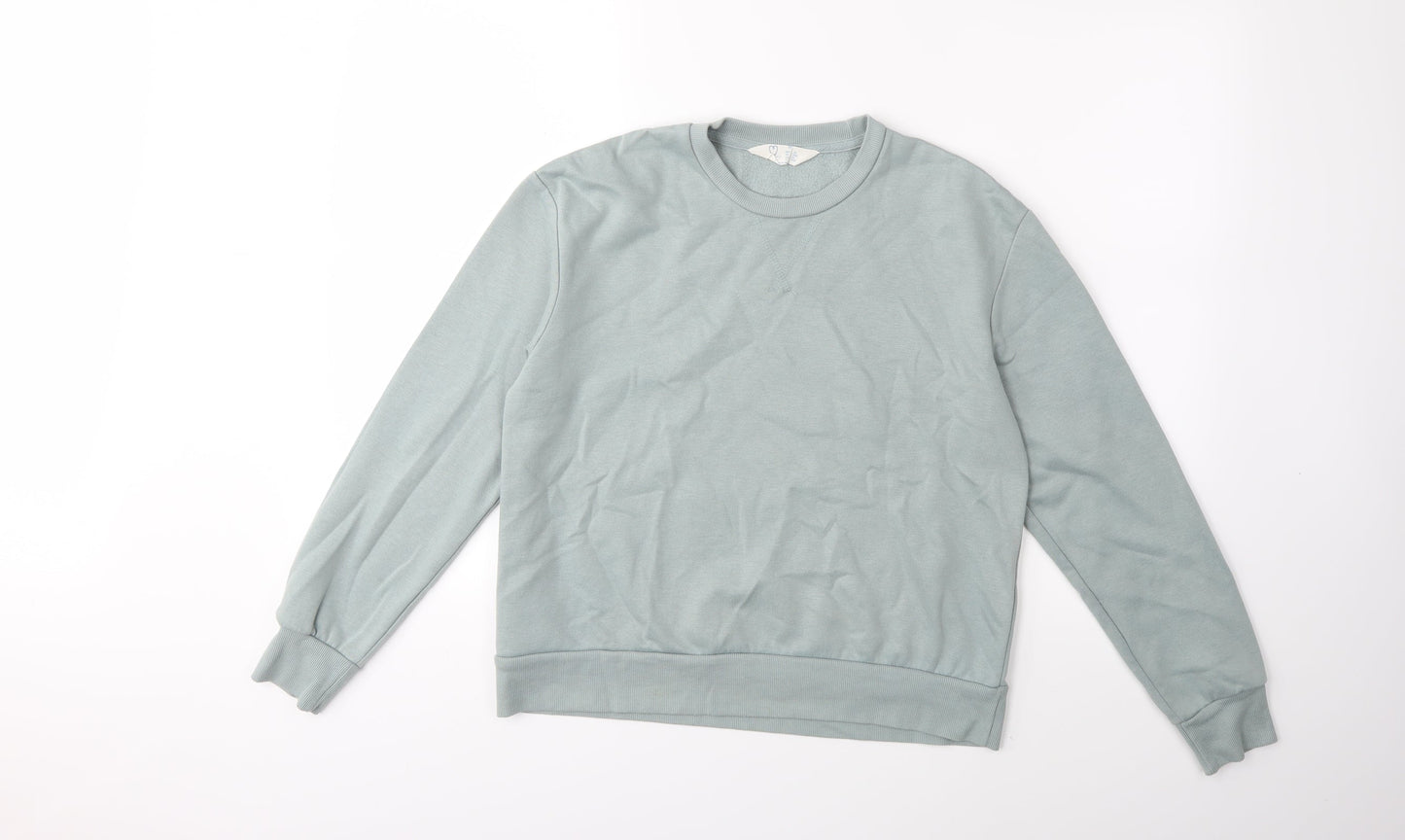 Primark Womens Green   Pullover Sweatshirt Size 4
