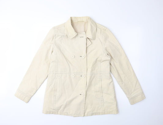 Dorothy Perkins Womens Beige   Jacket  Size 14