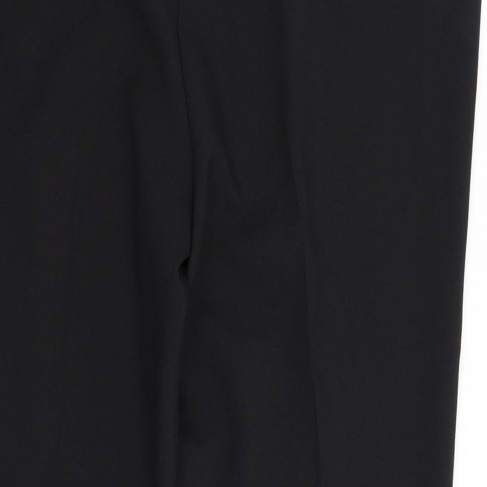 Peacocks Womens Black   Trousers  Size 18 L28 in