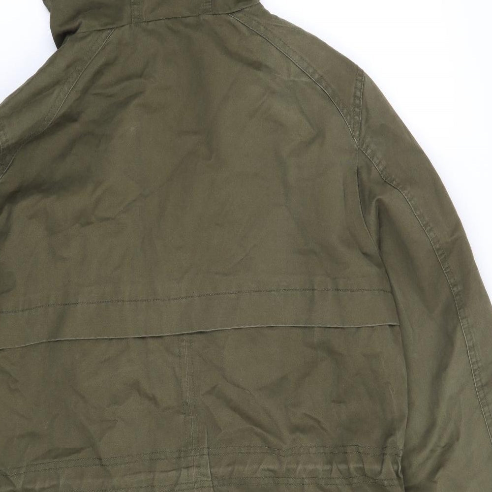 Papaya Womens Green   Overcoat Coat Size 12