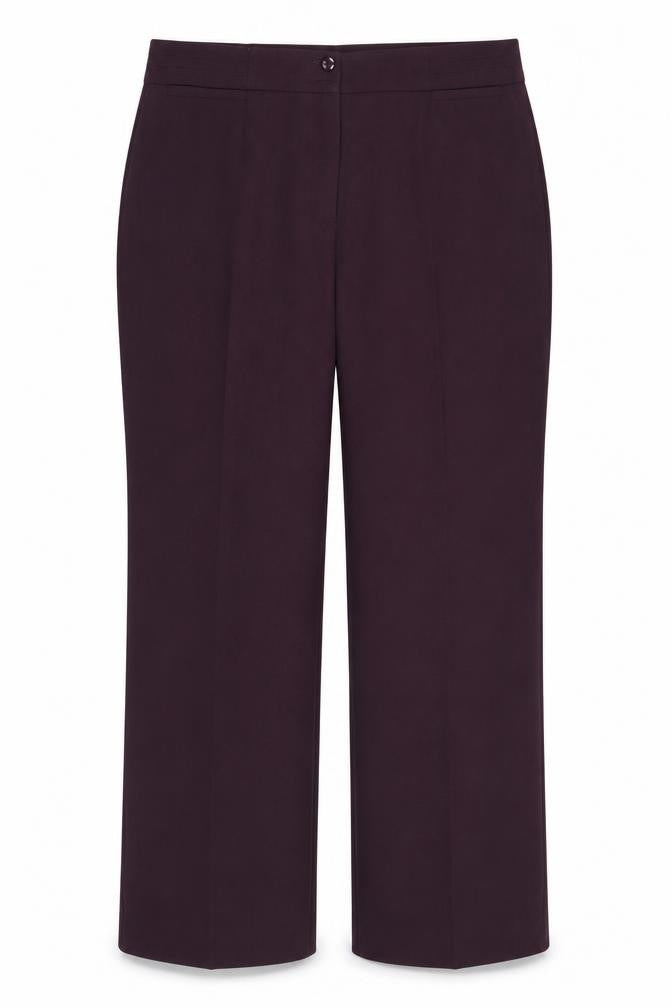 Isle Womens Purple   Trousers  Size 14 L26 in