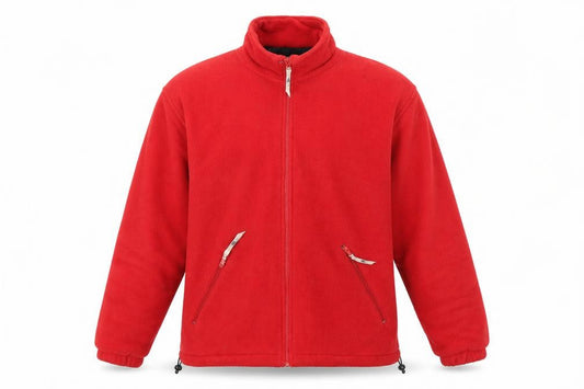 Neutral Territory Mens Red  Fleece Jacket  Size S
