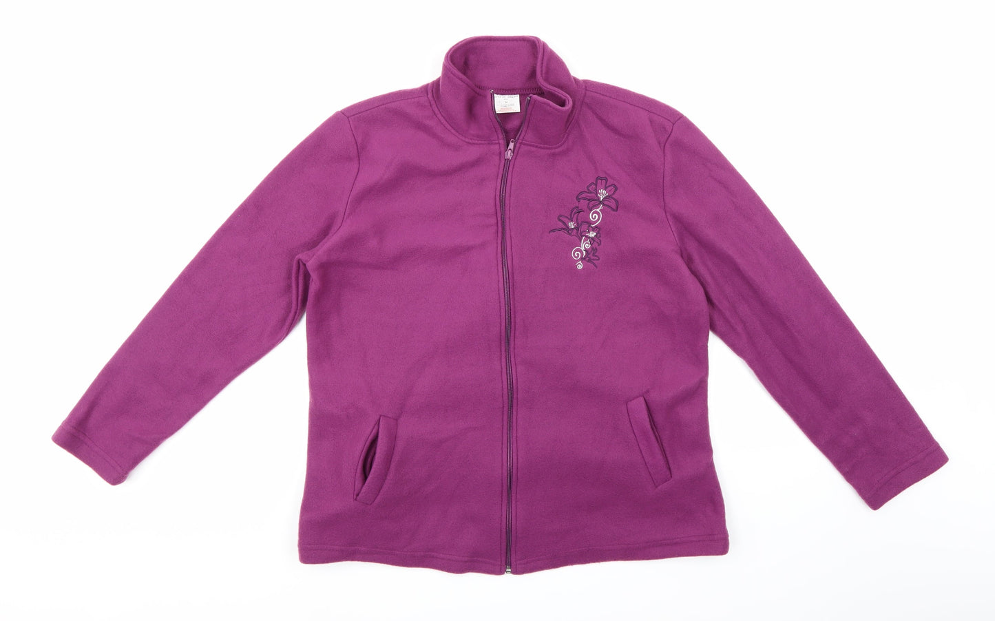 Anne De Lancay Womens Purple   Jacket  Size M