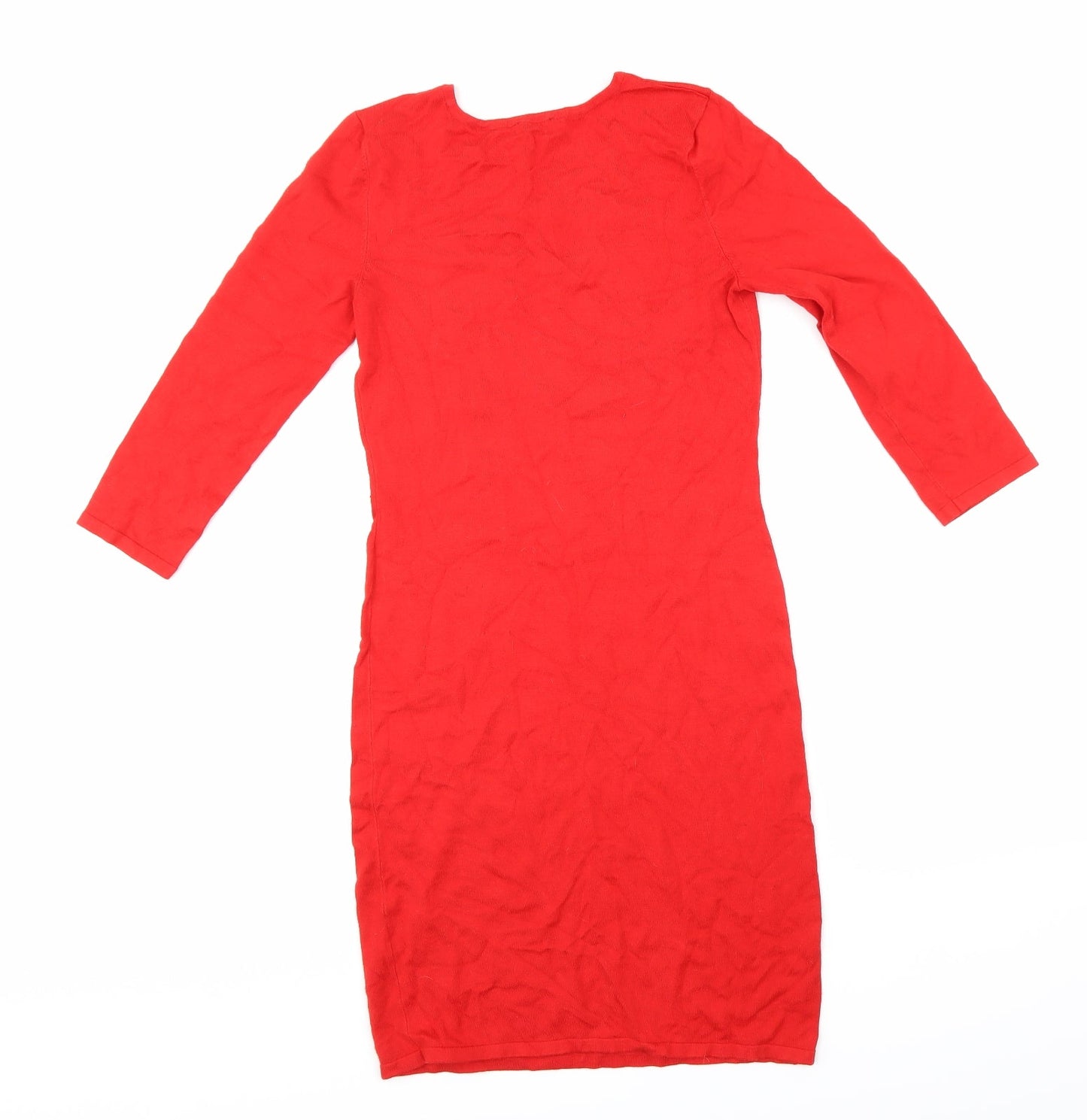 Express Womens Red  Knit Bodycon  Size S
