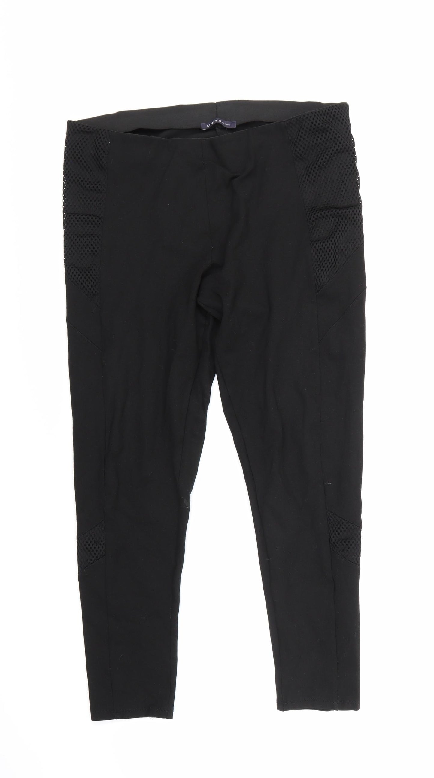 Marks and Spencer Womens Black   Trousers  Size 16 L24 in