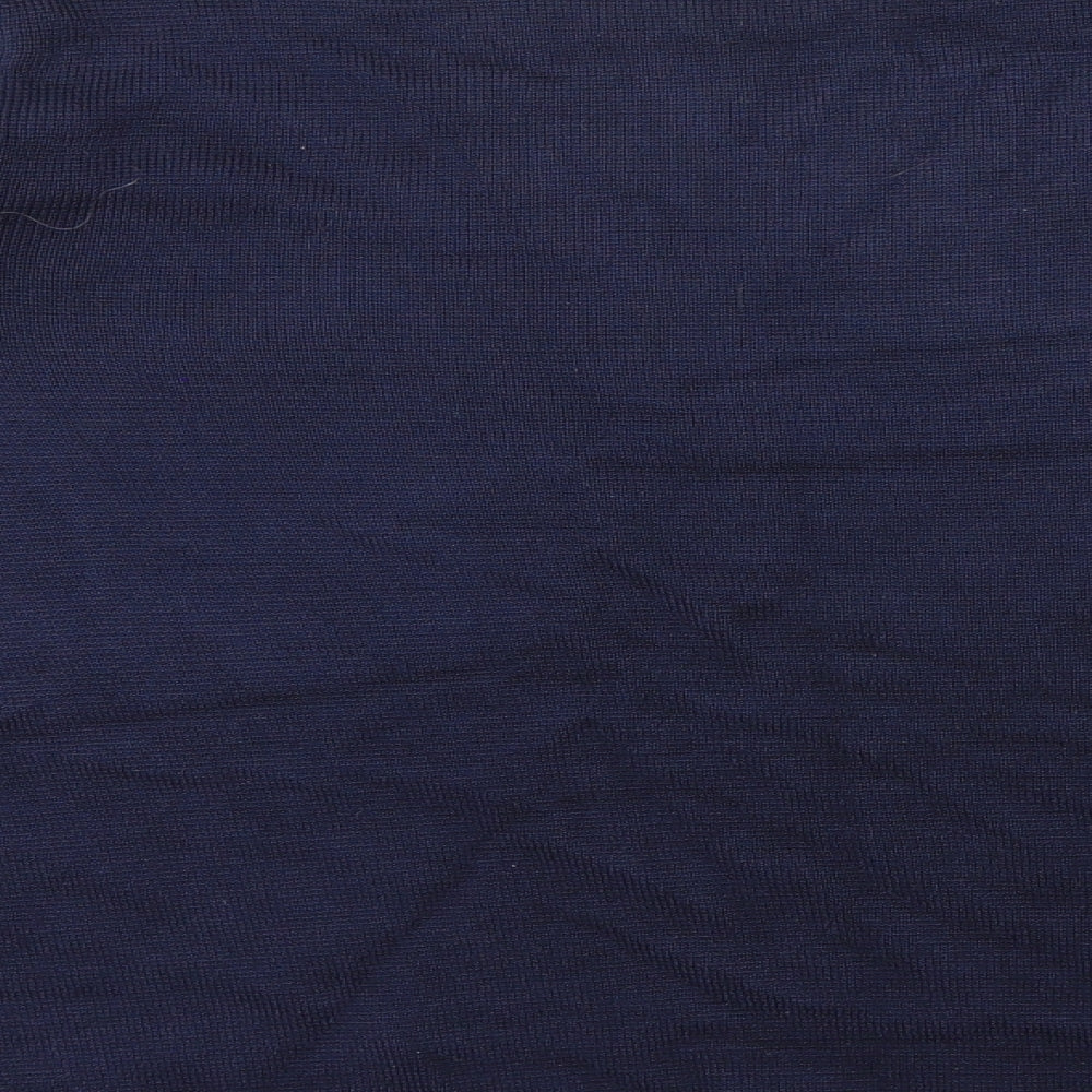 Per Una Womens Blue  Knit Pullover Jumper Size 16