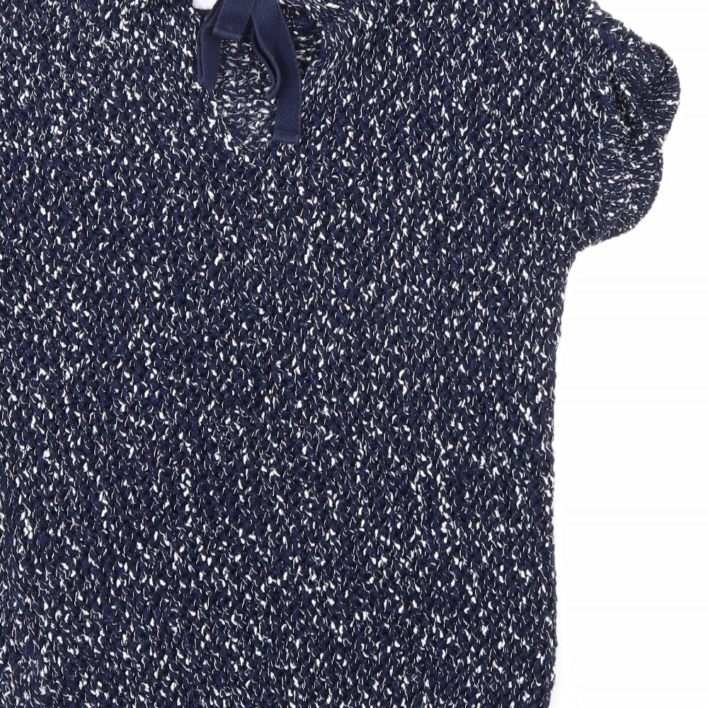 ESMARA Womens Blue  Knit Pullover Jumper Size 14
