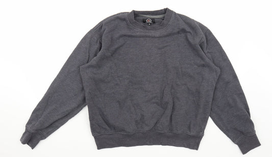 Huston Harbour Womens Grey   Pullover Jumper Size M