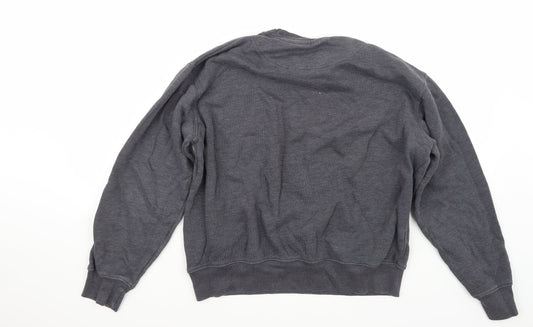 Huston Harbour Womens Grey   Pullover Jumper Size M