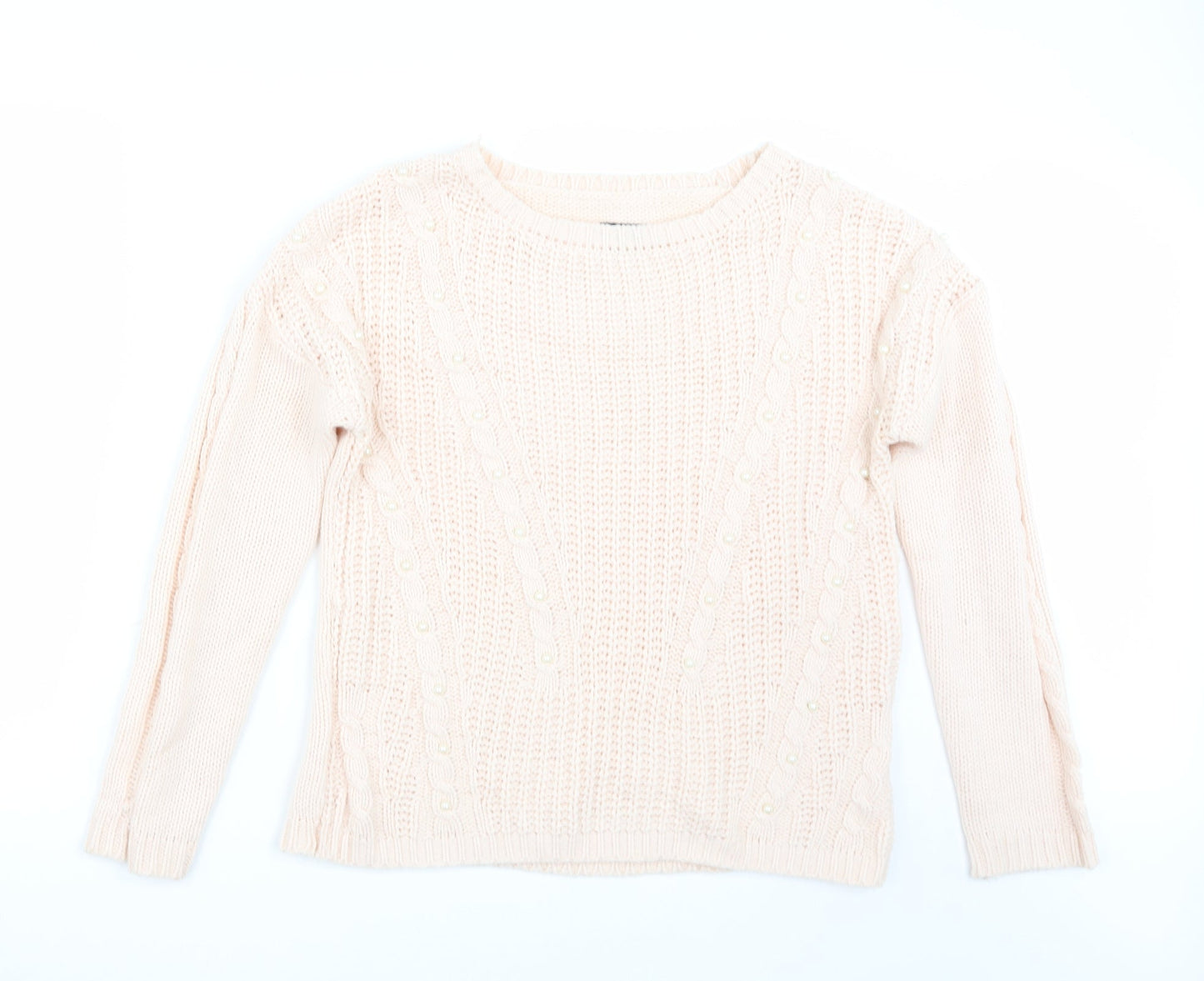 B you Womens Pink   Pullover Jumper Size 12