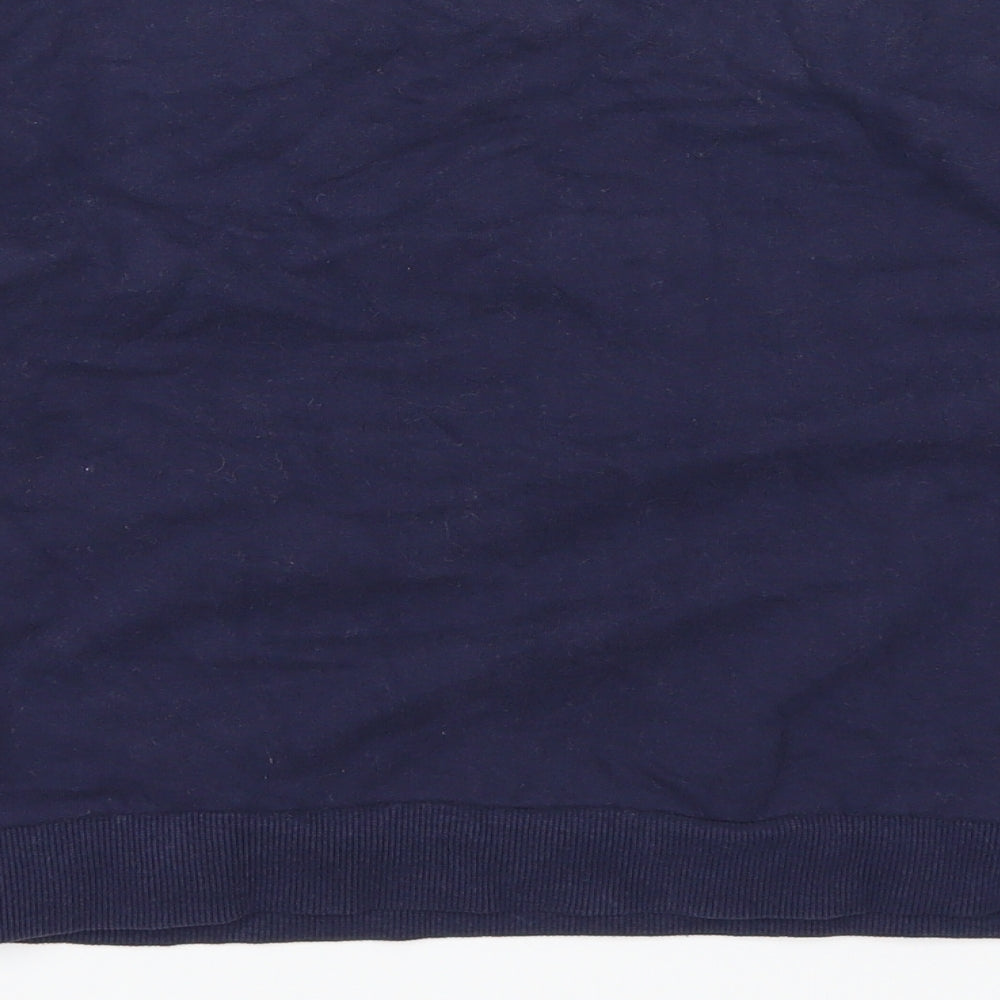 Miss Selfridge Womens Black   Pullover Sweatshirt Size 14