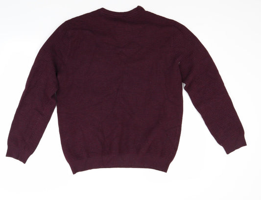 River Island Womens Red   Pullover Jumper Size L