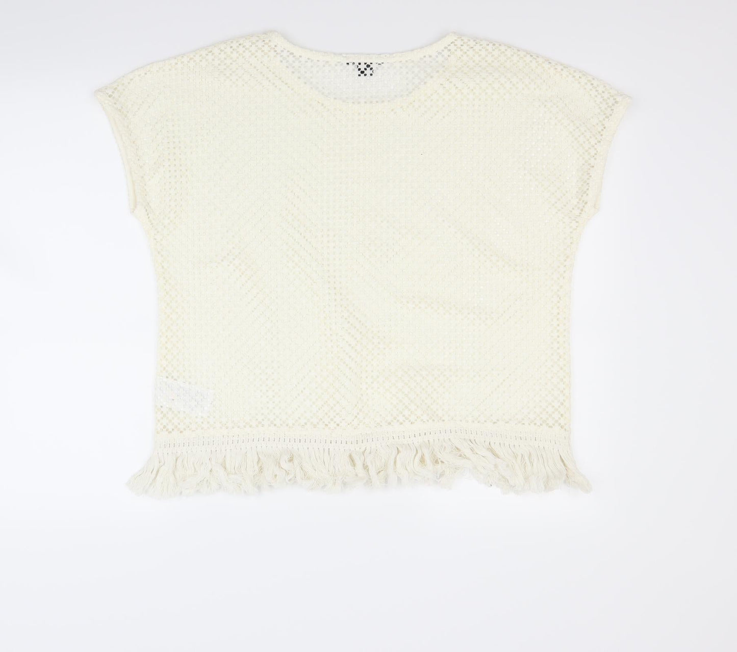 ESMARA Womens White   Vest Jumper Size M
