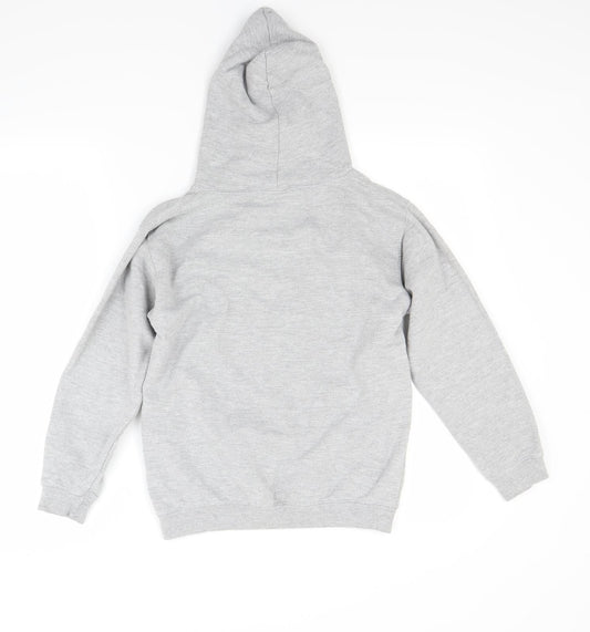 Preworn Boys Grey   Pullover Hoodie Size 9-10 Years  - Eddie Stobart