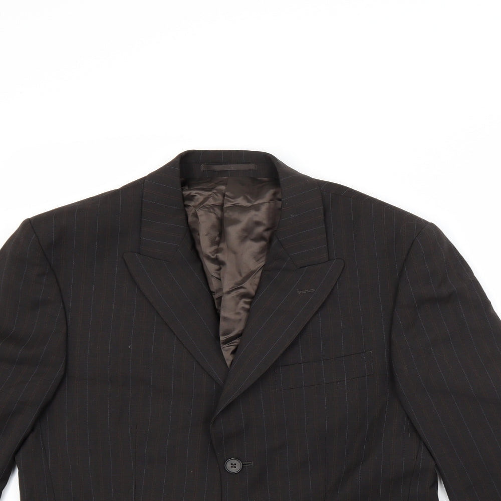 Burton Mens Brown   Jacket Blazer Size 36