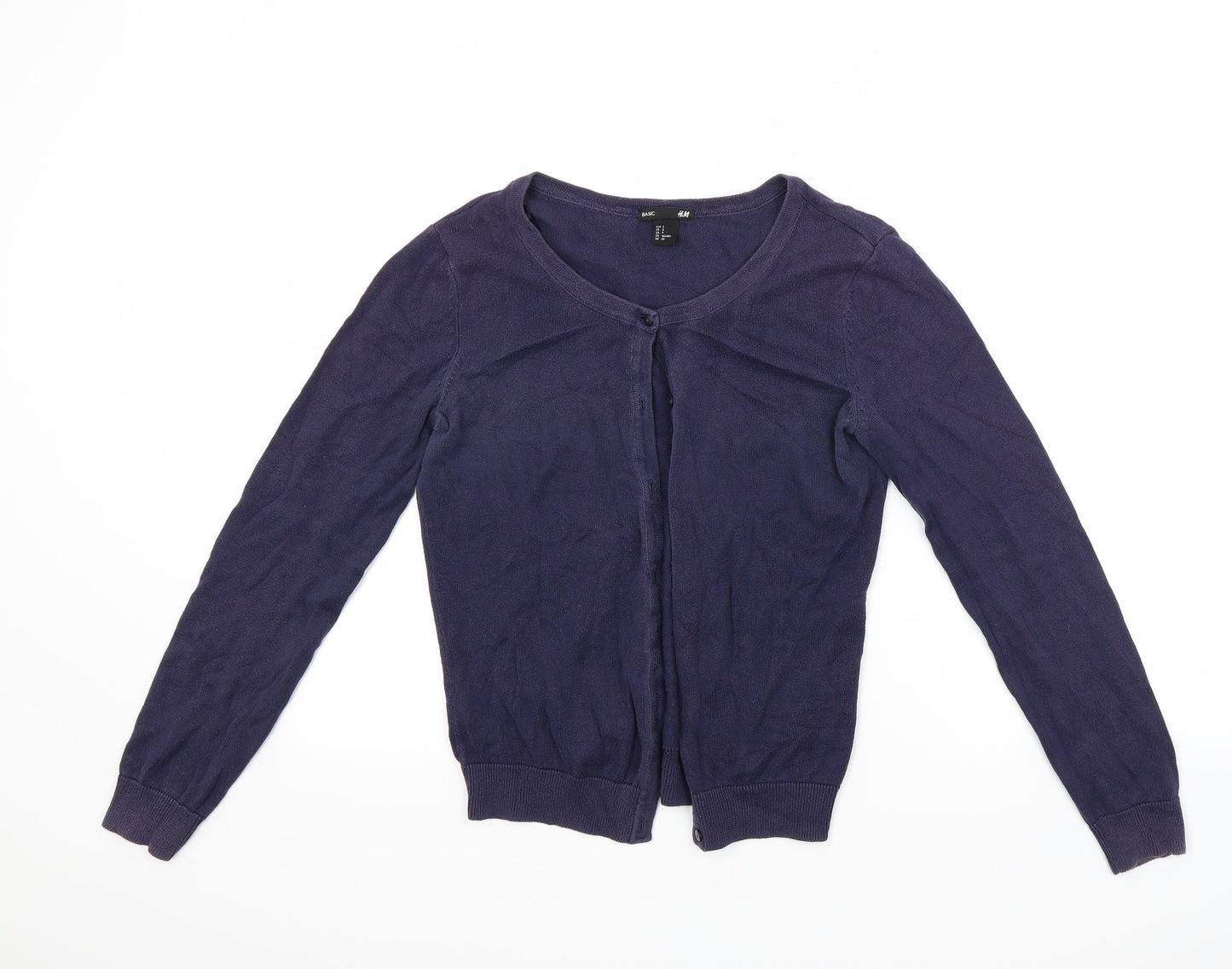 H&M Womens Blue   Pullover Jumper Size S