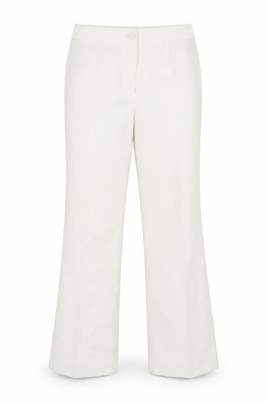 EWM Womens White   Trousers  Size 16 L28 in