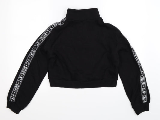 Divided Womens Black   Pullover Sweatshirt Size XS