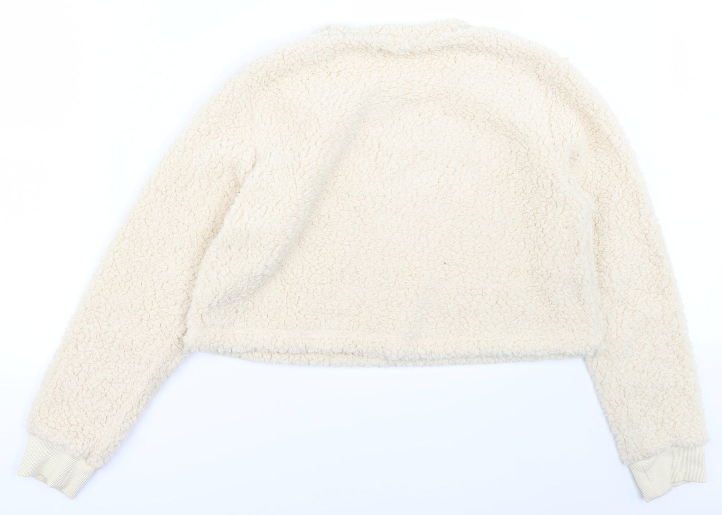 Boohoo Womens Ivory   Pullover Jumper Size 14