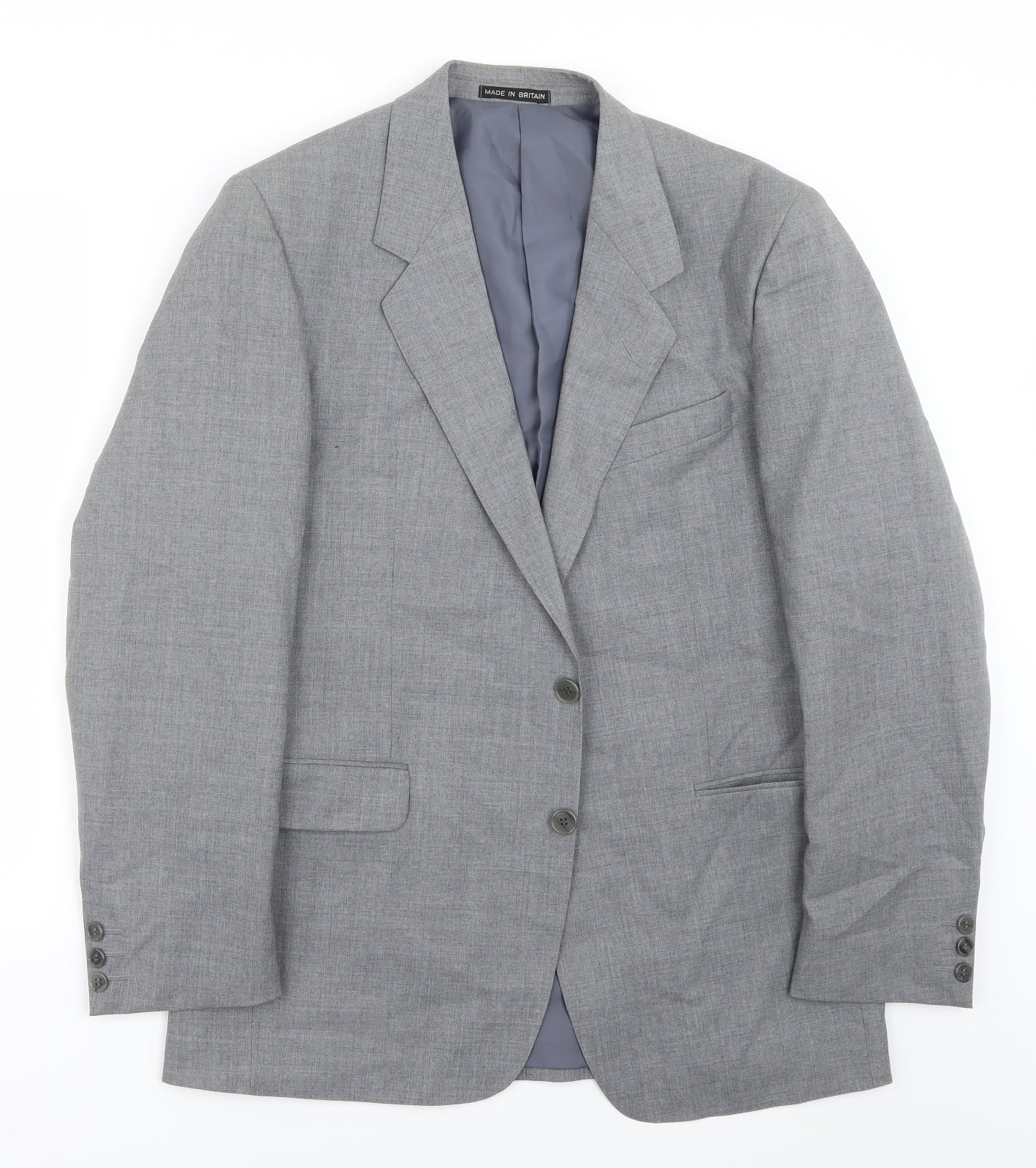 Dunn & Co Mens Grey   Jacket Suit Jacket Size 40