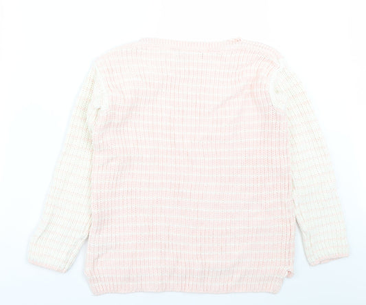 Marks and Spencer Womens Pink   Pullover Jumper Size S