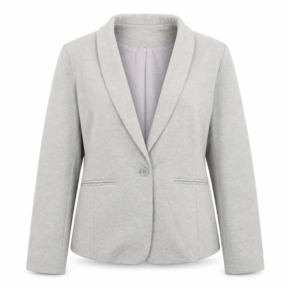 Peacocks Womens Grey   Jacket Suit Jacket Size 16