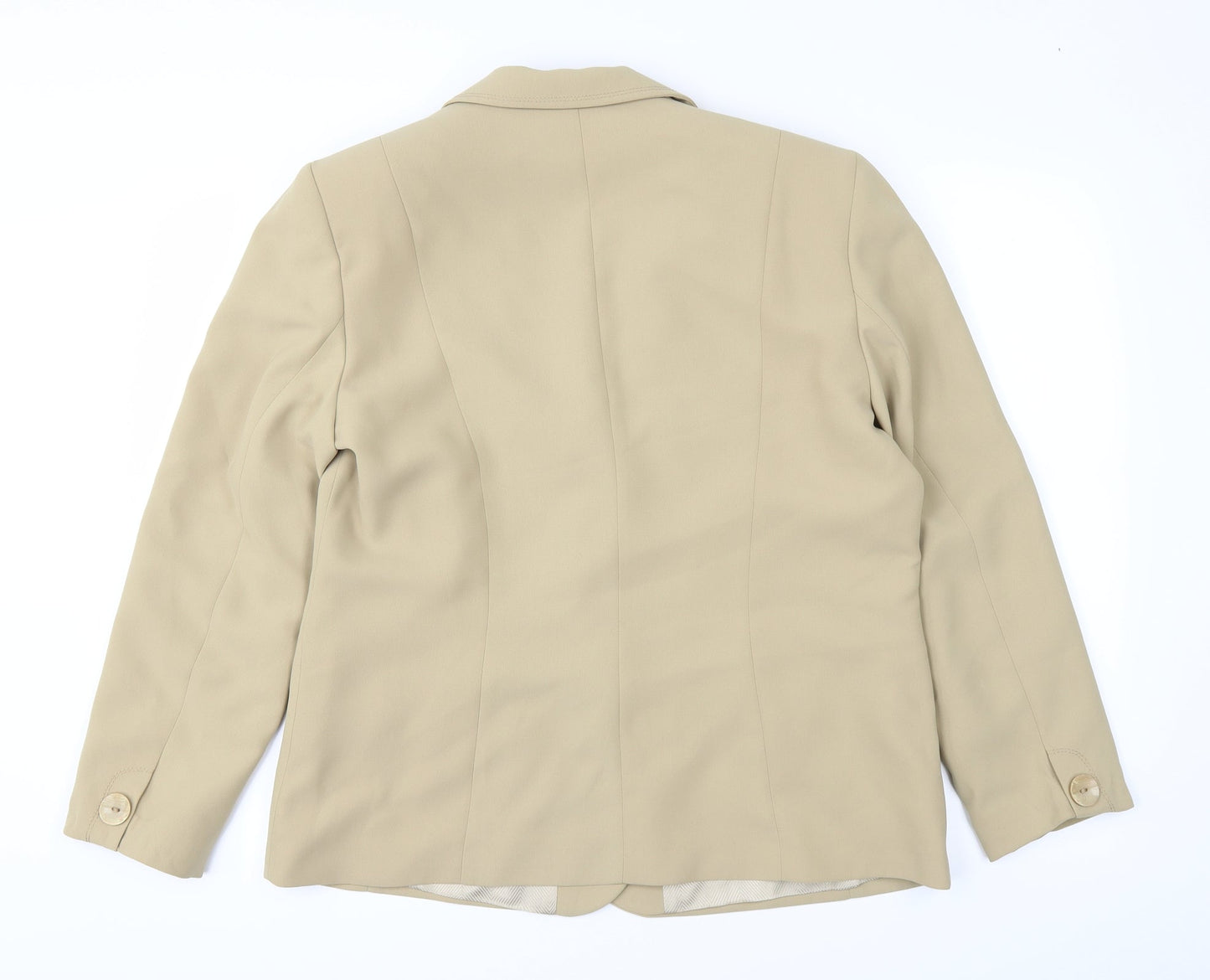 busy Womens Yellow   Jacket  Size 16