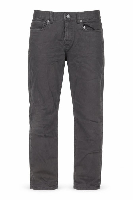 DenimCo Mens Black  Denim Straight Jeans Size 32 L28 in