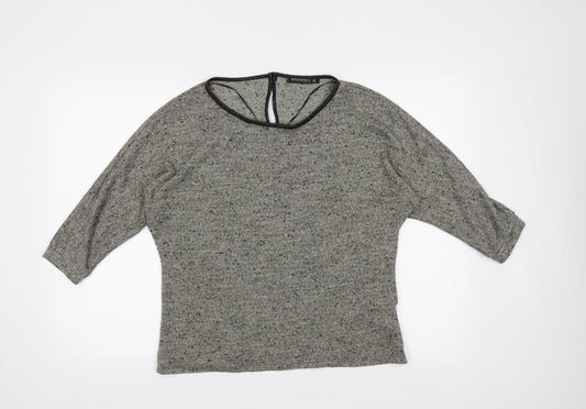 Encuentro Womens Grey   Basic Blouse Size M