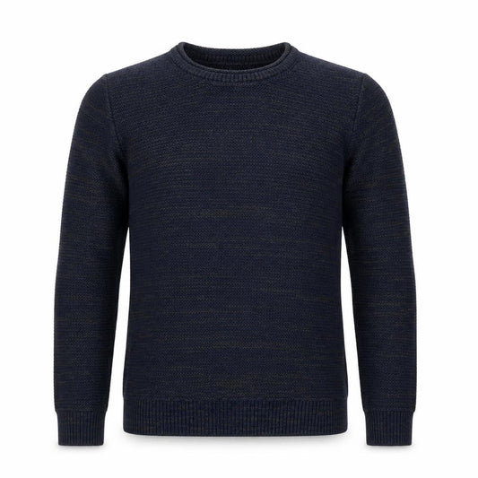 Topman Mens Black  Knit Pullover Jumper Size S