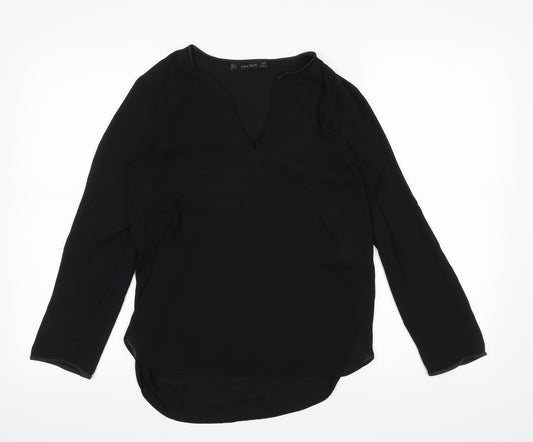 Zara Womens Black   Basic Blouse Size S